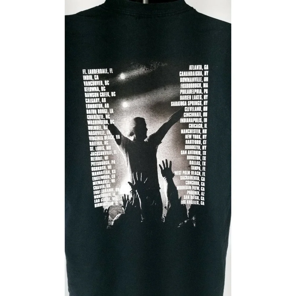 Luke Bryan That's My Kind Of Night Tour 2014 Black T-Shirt Country Men's Sz M 🎶